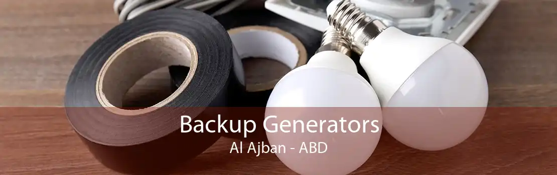 Backup Generators Al Ajban - ABD