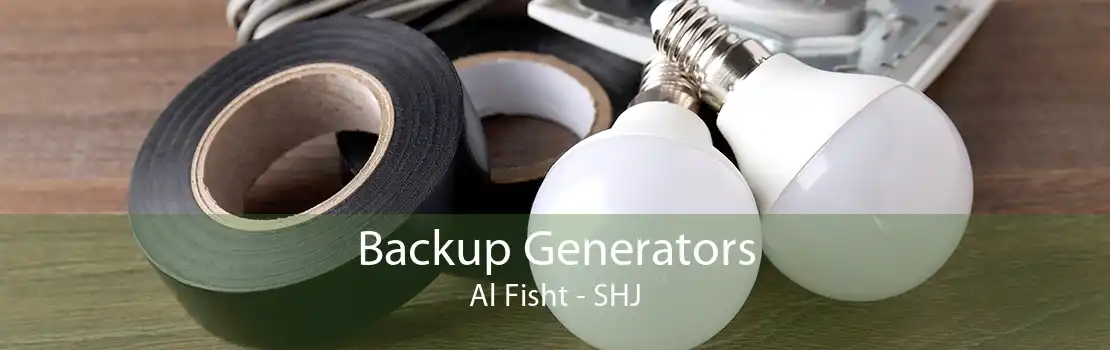 Backup Generators Al Fisht - SHJ