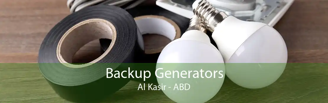 Backup Generators Al Kasir - ABD