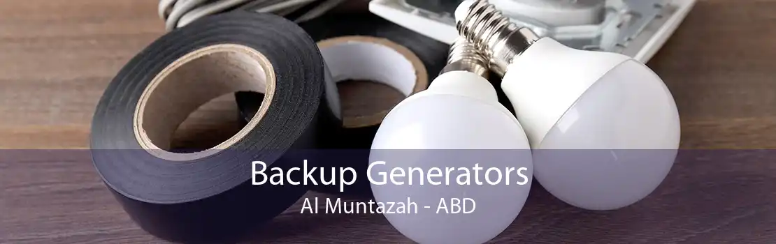 Backup Generators Al Muntazah - ABD