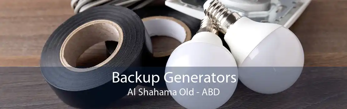 Backup Generators Al Shahama Old - ABD