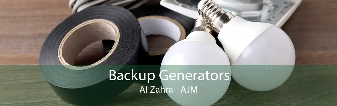 Backup Generators Al Zahra - AJM