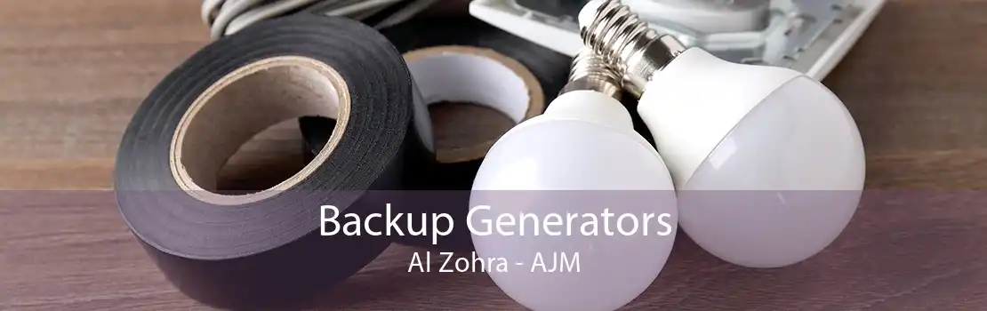 Backup Generators Al Zohra - AJM