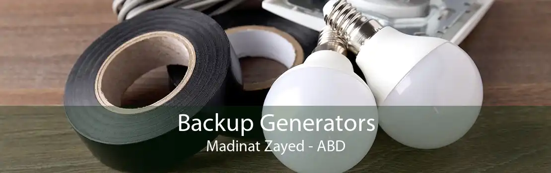 Backup Generators Madinat Zayed - ABD