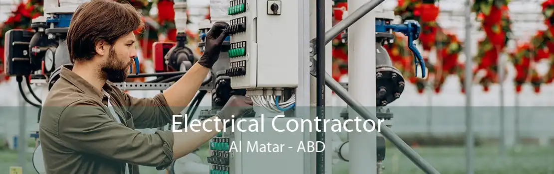 Electrical Contractor Al Matar - ABD