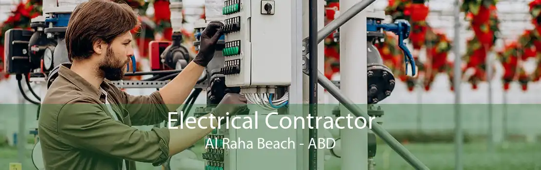 Electrical Contractor Al Raha Beach - ABD