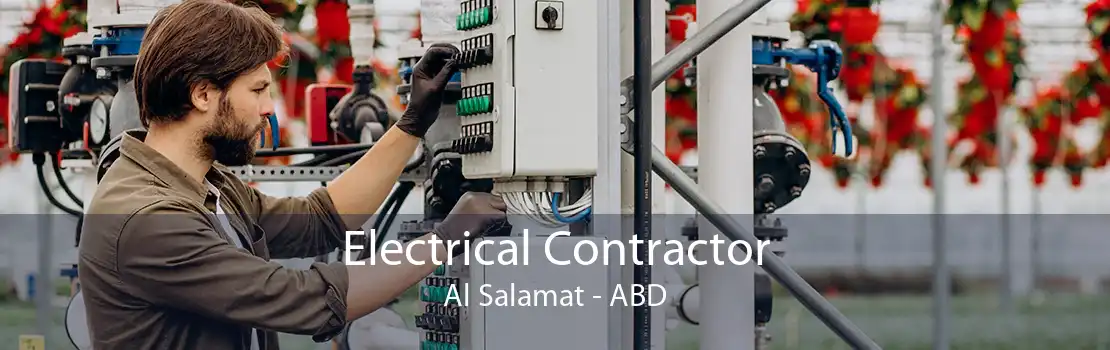 Electrical Contractor Al Salamat - ABD