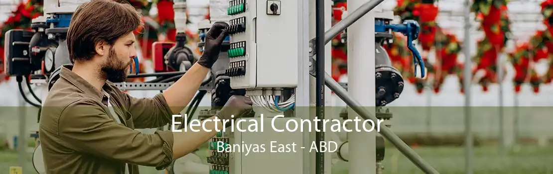 Electrical Contractor Baniyas East - ABD