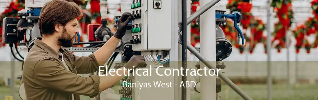 Electrical Contractor Baniyas West - ABD