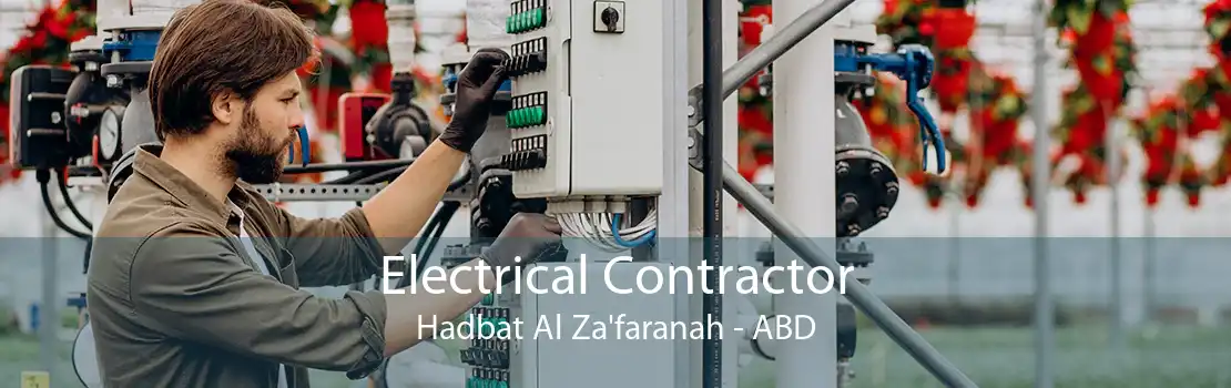 Electrical Contractor Hadbat Al Za'faranah - ABD