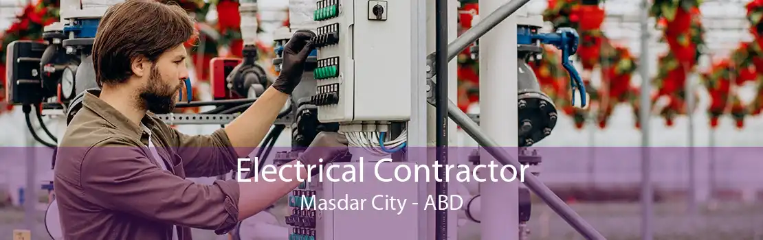 Electrical Contractor Masdar City - ABD