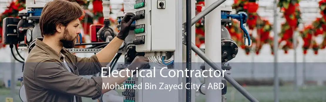 Electrical Contractor Mohamed Bin Zayed City - ABD