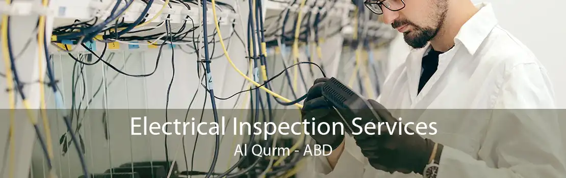 Electrical Inspection Services Al Qurm - ABD