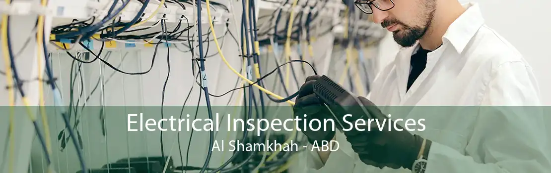 Electrical Inspection Services Al Shamkhah - ABD