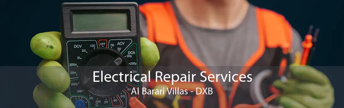 Electrical Repair Services Al Barari Villas - DXB
