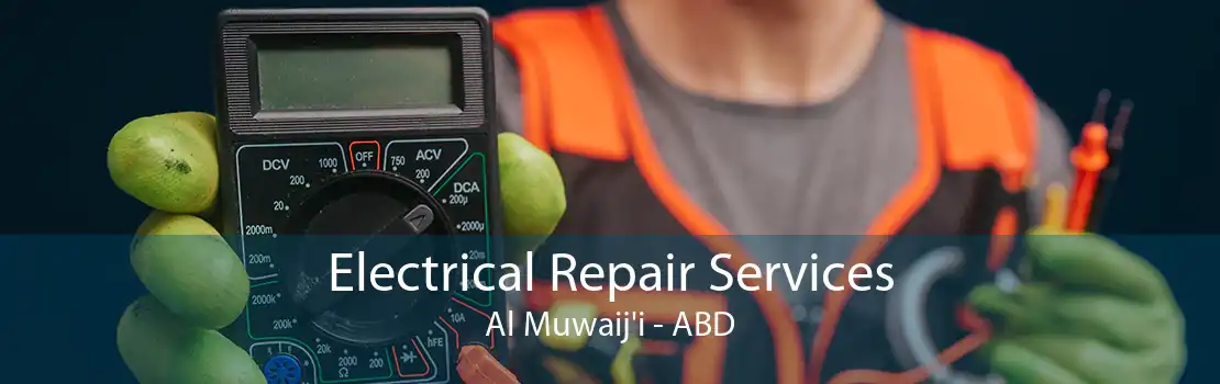 Electrical Repair Services Al Muwaij'i - ABD