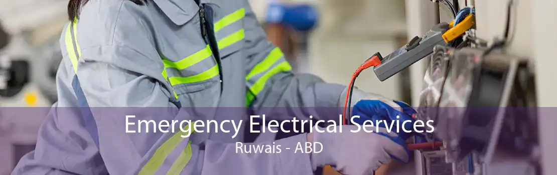 Emergency Electrical Services Ruwais - ABD