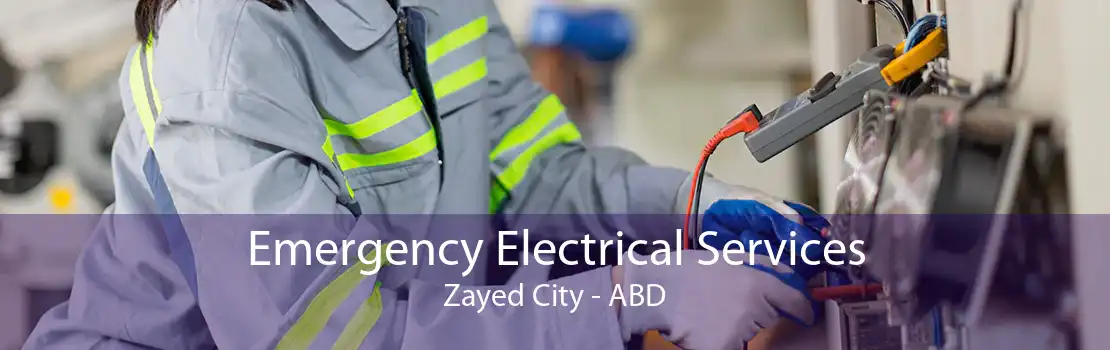 Emergency Electrical Services Zayed City - ABD